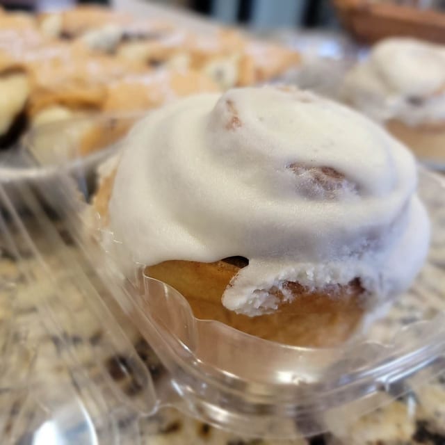 Vegan Cinnamon Buns.