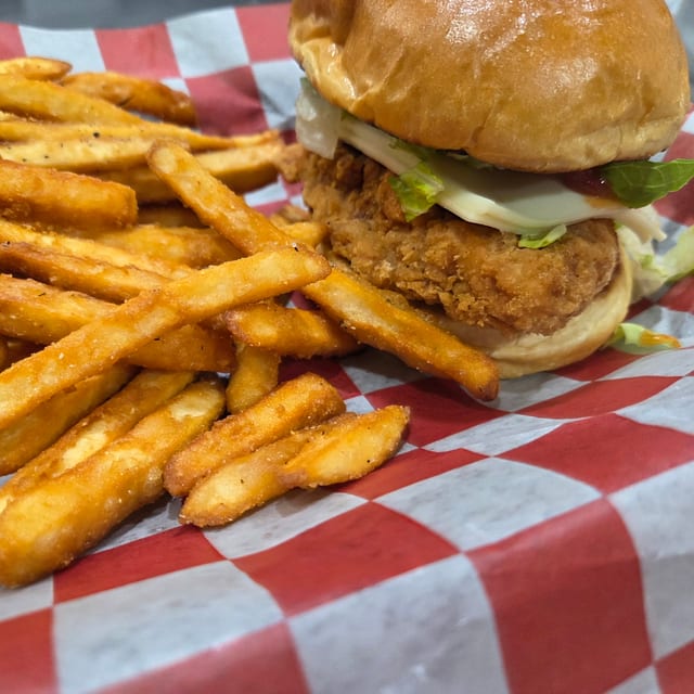 Fried Chicken Sandwich.